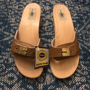 NWT Dr. Scholl’s Exercise Sandals, Slides